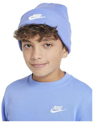 Nike Kinder Peak Tc Futura Beanie, Royal Pulse/White, One Size
