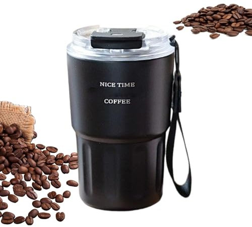 Ungtyb Insulated Tumblers, Travel Mug, 360ml Tumbler, Hot Cold Retention Leak Proof Lid with Straw,sleek Design for Gym, Sports, Outdoor Activities, 2.76x2.76x5.71 Inches