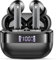 Bluetooth Headphones, Wireless Bluetooth 5.4 In-Ear Headphones with 4 ENC Noise Cancelling Mics, 48 Hours HiFi Stereo Wireless Headphones with LED Display, IP7 Waterproof Earphones for Sports Work