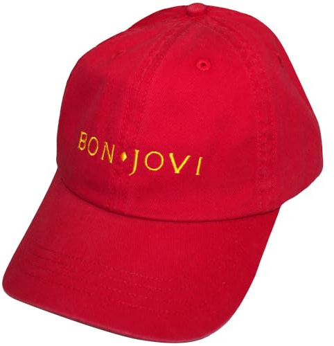 Rock Off officially licensed products Bon Jovi Original Band Logo Baseball Cap One Size