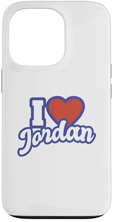 I Love Jordan Case for iPhone 13 Pro