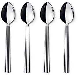 Georg Jensen Bernadotte Tea/Coffee Spoon Giftbox Ss 4 Pcs