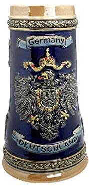 7 litres Deutschland Germany Eagle Deluxe Chope à bière en céramique