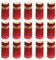 100Pcs PVC Heat Shrink Capsules for Wine Bottles Red and Gold Decorative Shrink Wraps for Straight Mouth Bottles Ideal for Home Use and DIY Projects