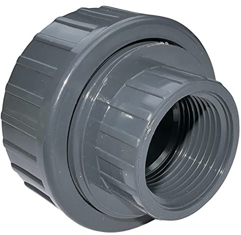 AERZETIX - C52024 - Racor unión mixto con junta tórica - para encolar Ø32mm - para atornillar 1 - hembra/hembra - en plástico - PN16 - para tubos de suministro de agua, riego, fluidos diversos