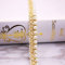 5 Yards Perlenband Vintage 1,5 cm breit Glitzer Gold Kordelband Dekoband Zierband Geschenkband für Hochzeit Deko DIY Handwerk Kleidung Rucksack Haarschmuck Nähzubehör