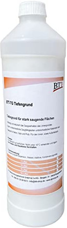 BTT-TG Tiefengrund Untergrundvorbereitung für Fassaden, Putzgrund, Wand 1 Liter