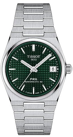 Tissot Montre Femme PRX Powermatic 80 Fond vert