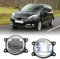 njssjd LED Nebelscheinwerfer mit Blinker DRL für R.enault Clio IV Megane II III IV Twingo II III, Dacia Duster I II Nebelscheinwerfer Stoßstange vorne (Klarlinse)