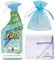 Flash Wipe&Done Cleaning Spray for Pet Lovers, 800ml, Multi Purpose Cleaner with Febreze Citrus Fresh Fragrance + for You: Cleaning Cloth + Organza Small Bag