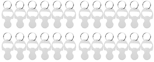 NUOBESTY Pcs Carrello Token Ciondolo In Acciaio Inox Portatile Carrello Della Spesa Catena Chiave Apri Di Bottiglia Carrello Della Spesa Token Portachiavi Carrello Della Spesa Gettoni