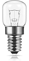 kanta 25w Oven lamp for use Within a Smeg Oven. 240v 300 Degrees Heat Resistant. SES (E14) Small Edison Screw Cooker Light Bulb - Warm White