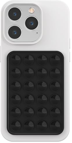Silikon-Handy-Klebegriff, Saugnapf-Handyhülle, Halterung für iPhone und Android, freihändiger Handy-Griff, Handy-Fidget-Spiegel-Halterung für Selfies und Videos
