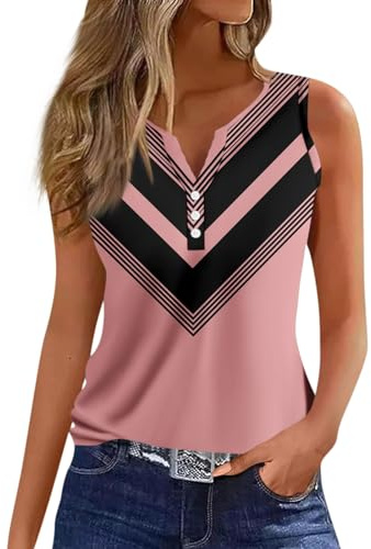 RMBLYfeiye Damen Blusenshirt Glitzer Oberteile Mittelalter Bluse V-Ausschnitt Henley Tops Blumen Bedruckt Ärmellos Tunika Langarmshirt