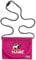 Kiwistar - Brustbeutel pink - DREI Pferde - 13 x 10 cm Geldbeutel zum umhängen - Geldbörse für Jungen & Mädchen mit Namen individuell personalisiert