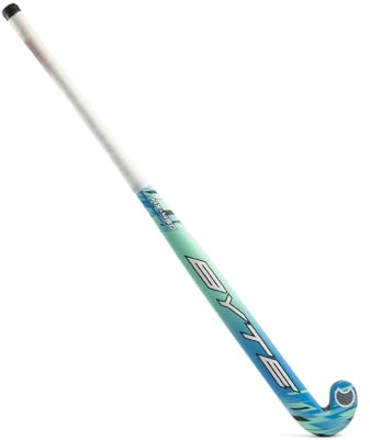 BYTE HX450 sammansatt hockeyklubba, utomhus, blågrön/blå, 95 cm (37,5 tum) ljus)