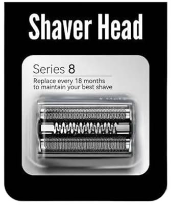 83M-Kopfklingen for Elektrorasierer, Kompatibel Mit Rasierern Der Serie 8 Von Braun, 8340s, 8350s, 8370cc, 8380cc, 8391cc(2pcs)