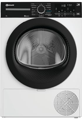 Bauknecht BD IS 8C WBS Wärmepumpentrockner, 8 kg, Energieklasse C, Precision Dry, IronEase, Silent Spin, Adaptive Dry, HomeWhiz App, Weiß
