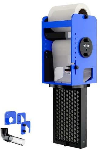 WUCIOA Sistemi Automatico di filtraggio a rulli per acquari, Macchina per Filtro a Rullo sospeso con Controllo Tramite App, induzione Intelligente del Livello del Liquido, filtrazione Potente