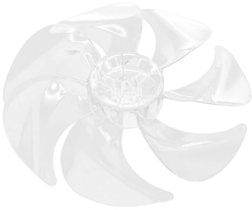 Baluue Kunststoff Lüfterflügel 7 Stück 12 Zoll 300mm Ersatzteil für Standventilator Geräuscharm Temperaturbeständig