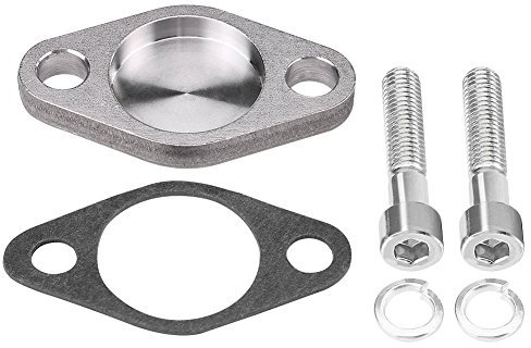 AGR Ventil, Qiilu Ventildeckeldichtung, AGR Ventil Blanking Block Platten Kit mit Dichtung für E53 E38 E39 E46 X5