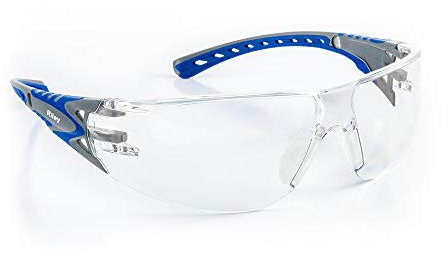 Riley Eyewear Stream Evo Sunglasses Industrial Workwear Eye Protection Safety Glasses (Clear)