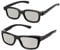 N/A 3D Glasses Set for Movies, Cinema, Passive 3D TV 1xCompatible with Reald Cinema and 1xCompatible with I-Max