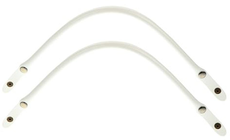 Amosfun Handtaschen Henkel Ersatz - 2 Stücke PU Leder Riemen 47CM in - Perfekt für DIY Taschenherstellung, Handtaschengriffe, Taschengriffe, Tragetaschen und Geldbörsen