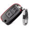 Leder Auto Remote Key Protector Case Cover Shell Schlüsselanhänger für VW Golf 5 7 Bora MK6 7 Jetta Polo Passat B5 B6 B8 für Skoda Octavia A5 Fabia für SEAT Ibiza Leon