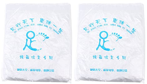 Beavorty 160stücke Einweg Fußbad Taschen Praktische Fußpflege Beutel Für Fußspa Und Pediküre Tear-Resistant Und Leicht Für Zuhause Und Beauty-Center