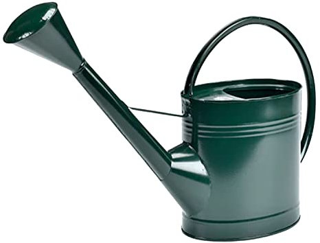 Burgon & Ball Waterfall Watering Can, 9 Litre Capacity, Dark Green