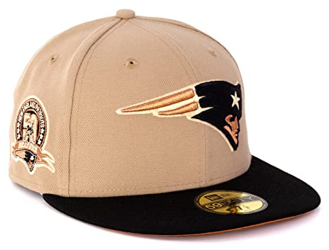 New Era Cap 59FIFTY Herren Basecap NFL NBA MLB Limited Edition (New England Patriots beige, 7 1/4)