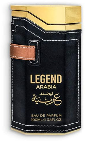 EMPER Legend Arabia Eau De Parfum 100ML - Unisex Fragrance for Men & Women, Bold, Long-Lasting Scent, Sophisticated Perfume, Ideal for Daily Wear, Elegant, Captivating Aroma for All Occasions