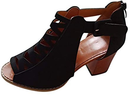 uziert Damen Schuhe 38 Frauen Freizeit Slip-on Outdoor-Schuhe High atmungsaktive Heels Modesandalen für Frauen Sneaker Schuhe Damen 39-42 Lustig