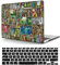 Estuche Dura para Macbook Pro 13 Pulgadas A1706 A1708 A1989 A2159 A2251 A2289 A2338 M1 2020 2019 2018 2017 2016 Versión, Funda Protettiva Delgada in Plastica & Cubierta de Teclado, Libros