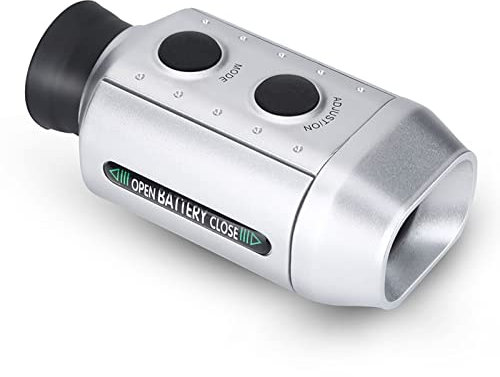 Telémetro de Golf de Mano, Telémetro de Mini Golf, Telémetro Láser de Golf, Telémetro, Medidor de Distancia Telescópico para Caza, Tiro, Tiro con Arco y Más