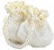 Wisafory Clutch Tasche Damen Satin Handtasche mit Perlen Griff Abendtasche Kleine Eimertasche Brauttasche Kleidertasche Puppentaschen für Frauen Mädchen Hochzeit Party Accessoire Weiß