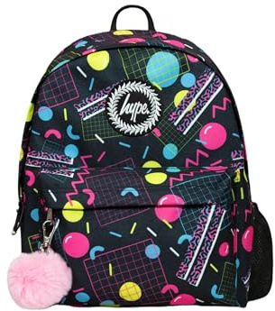 hype Unisex Kinder Rucksack, Multi 90's Rave