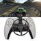 LiLiTok Für PS5 und PS5 Slim Controller Mini-Lenkrad, 3D-Druck Rennspiele-Lenkrad Ersatz Racing Game Wheel für Playstation 5 Slim Zubehör