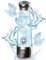 Hydrosip Hydrogen Water Bottle – Hydrogen Water Bottle Generator – Portable Tumbler for Purified and Hydrogen Infused Water – Up to 3000ppb Hydrogen Content – Electric Hydrogen Bottle