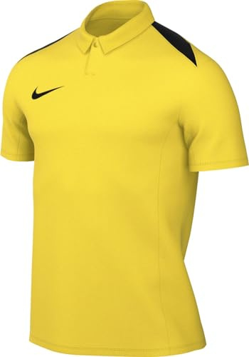 Nike FD7600-719 M NK DF ACDPR24 SS Polo K Sweatshirt Herren Tour Yellow/Black/Black Größe 2XL