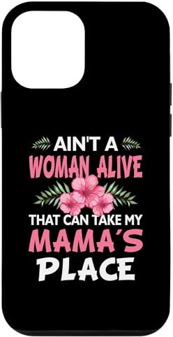 Carcasa para iPhone 12 mini «No hay una mujer viva que pueda ocupar el lugar de mi madre», cita: «FlOer»