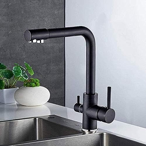 Faucet Kitchen Faucet Drinking Water Filter Deck Mounted Dual Handle Faucets Mixer 3 Way Kitchen Tap