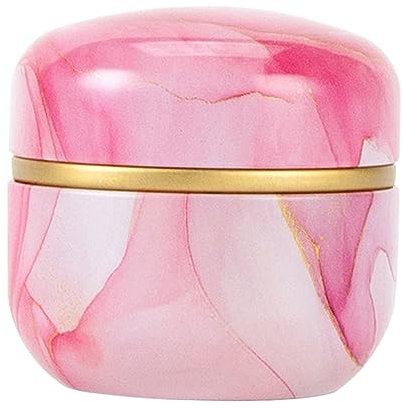 CRILSTYLEO Tee Aufbewahrung Kasten Vorratsdose Für Losen Tee Weißblech-pulverdose Mit Deckel Einfach Zu Verwenden