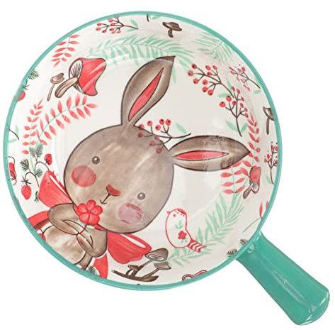 SHOWERORO Salatschüssel Aus Keramik Haushalt Dekorative Dessertschüssel Vielseitig Verwendbare Frühstücksschüssel