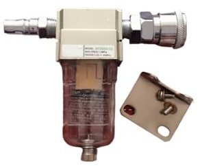1/4 AF2000-02 Compressed Air Compressor in Line Moisture Water Filter Trap