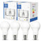 ehomeled E27 LED Glühbirne A60 Kaltweiß (6500K), 806 Lumen 5,9W (=60W), Energiesparende Klassische LED Birne, Ideal für Wohnzimmer, Schlafzimmer & Büro, 4er-Pack