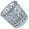 IMIKEYA 1pc Laundry Storage Basket Laundry Capsules Laundry Liquid Laundry Bag Kitchen Bin Rubbish Bin Laundry Trolley Laundry Container Washing Basket Laundry Sorter Bins Pp Grey