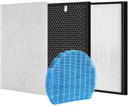 ARPZPPSK Filtro HEPA 13 Compatible con Sharp. Purificador De Aire, Humidificación, Filtro HEPA De Carbono For FZJ1MFE, FZ-D40HFE, FZ-G40DFE Y KI-N51RW.(1set)