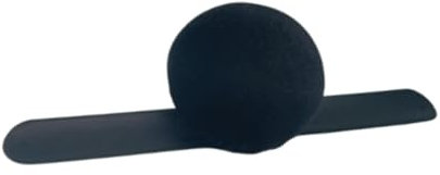 Perfeclan Handgelenk Pin Kissen Nadelkissen Leicht Samt Erwachsene Pins Halternadelhalter für Handwerkstichsticke Quilt, Schwarz